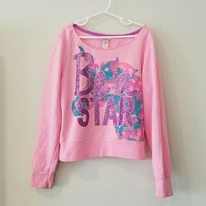 JUSTICE FOR GIRLS Be a Star Sweatshirt